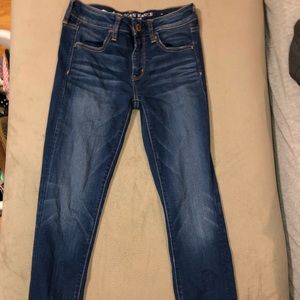American Eagle skinny jeans (low rise)